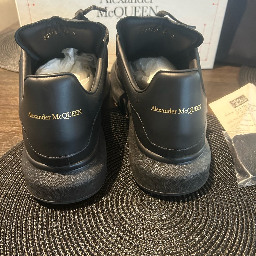 Alexander McQueen Black Sneakers